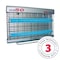 Pestwest Usa Llc PestWest Mantis 1X2 Max 50 Commercial Fly Light - Powder Coated Zintec Steel 125-000196 - alternate 1